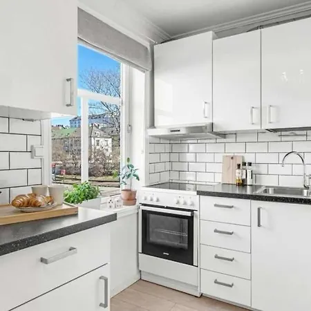 Apartment Lys Og Praktisk 2-roms Pa Solsiden Trondheim